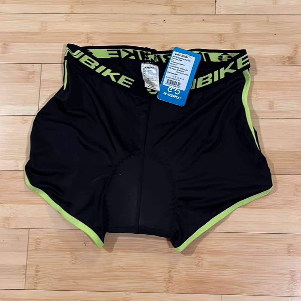 NWT inbike bike underwear shorts large